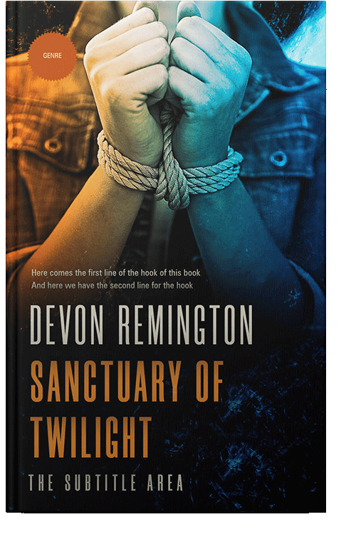 Front view of Bunker #7626 - Premade Mystery & Thriller & Suspense Book Cover