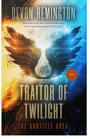 Pre Made Book Cover Calico