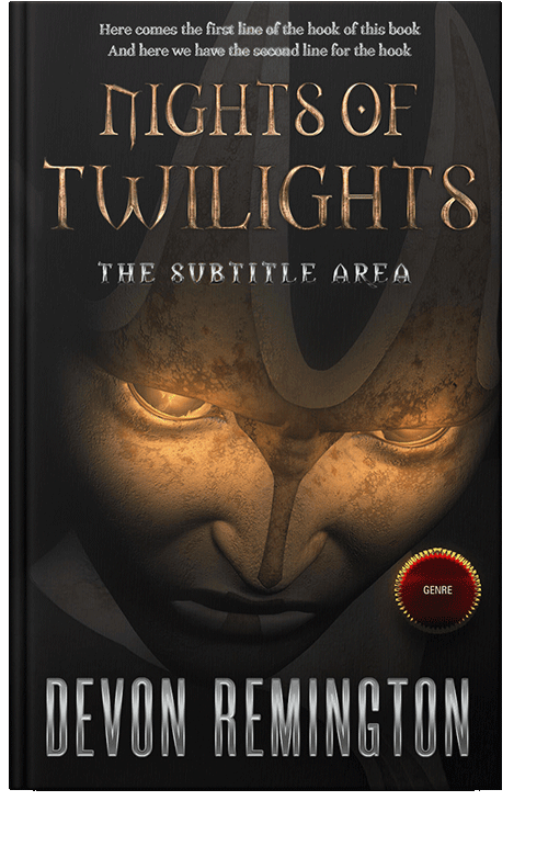 Front view of Zeus #7639 - Premade Science Fiction Book Cover