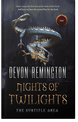 Pre Made Book Cover Woodsmoke