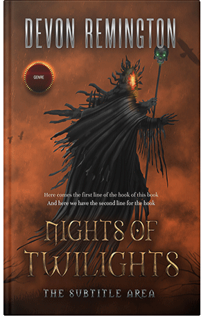 Pre Made Book Cover Cedar