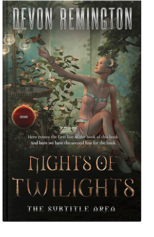 Pre Made Book Cover Rangoon Green