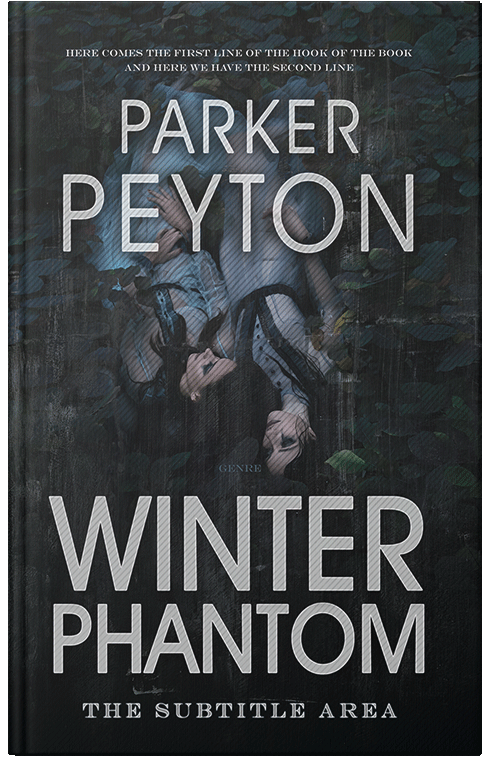 Front view of Shark #7648 - Premade Horror Book Cover