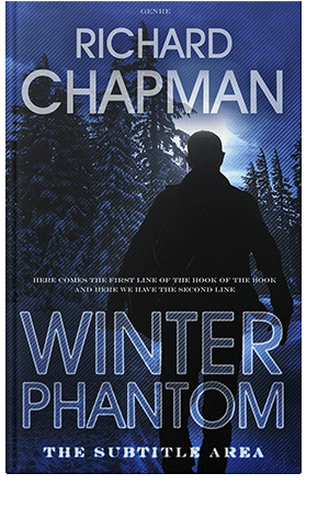 Pre Made Book Cover Ebony