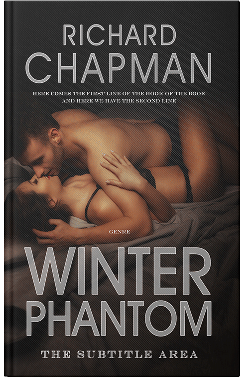 Front view of Sandrift #7671 - Premade Erotica Book Cover