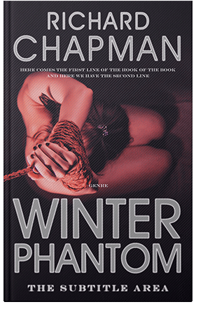 Pre Made Book Cover Brandy Rose