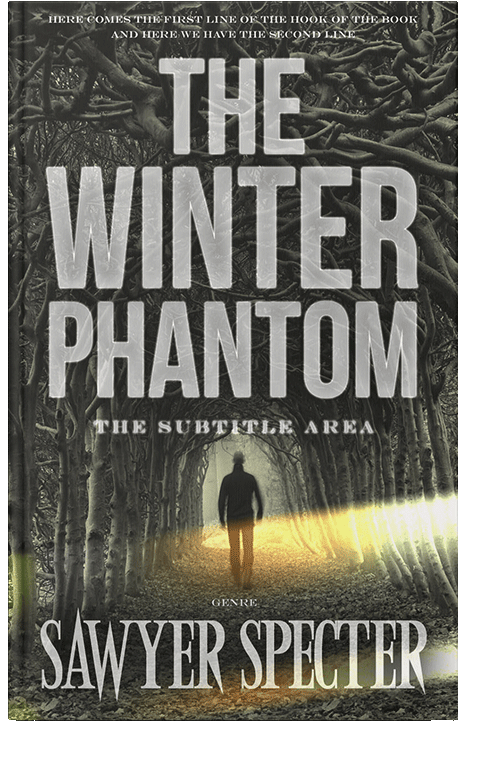 Front view of Tuatara #7683 - Premade Mystery & Thriller & Suspense Book Cover