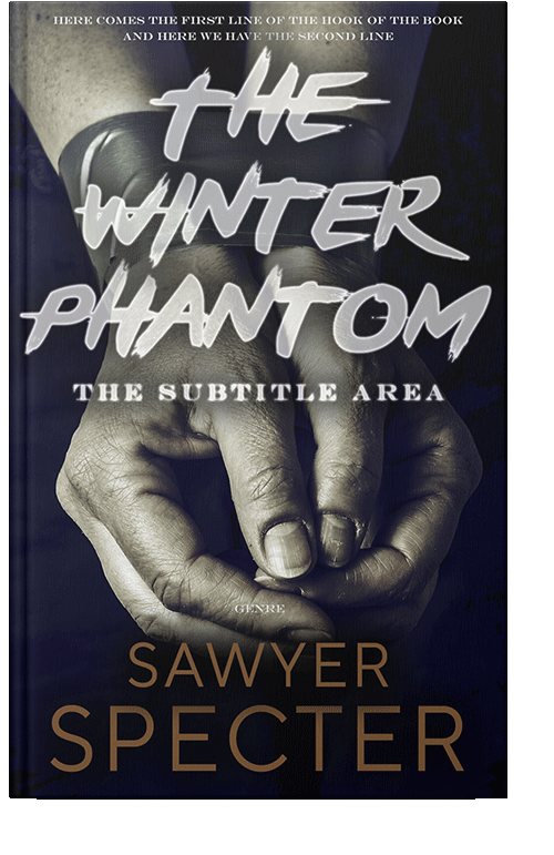 Front view of Mist Gray #7688 - Premade Erotica Book Cover | BookCoverZone