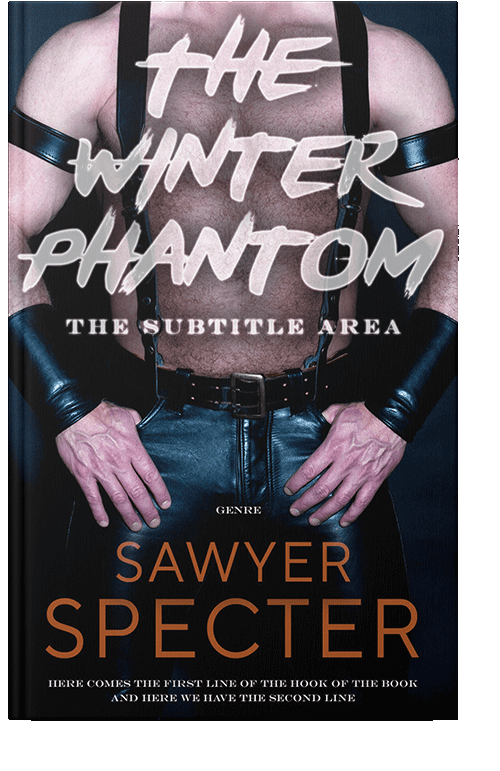 Front view of Lily #7697 - Premade Erotica Book Cover