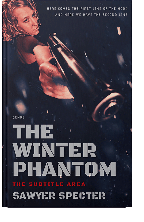 Front view of Ebony #7699 - Premade Mystery & Thriller & Suspense Book Cover