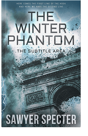 Pre Made Book Cover Oxford Blue