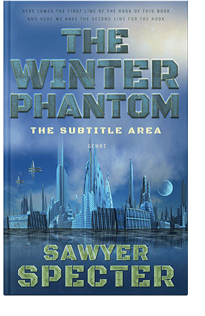 Pre Made Book Cover Wedgewood