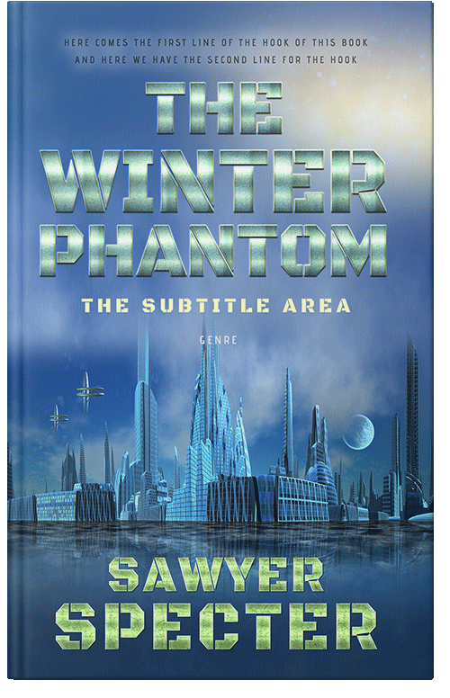 Front view of Premade Science Fiction Book Cover - Wedgewood