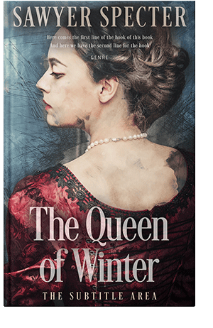 Pre Made Book Cover Cavern Pink