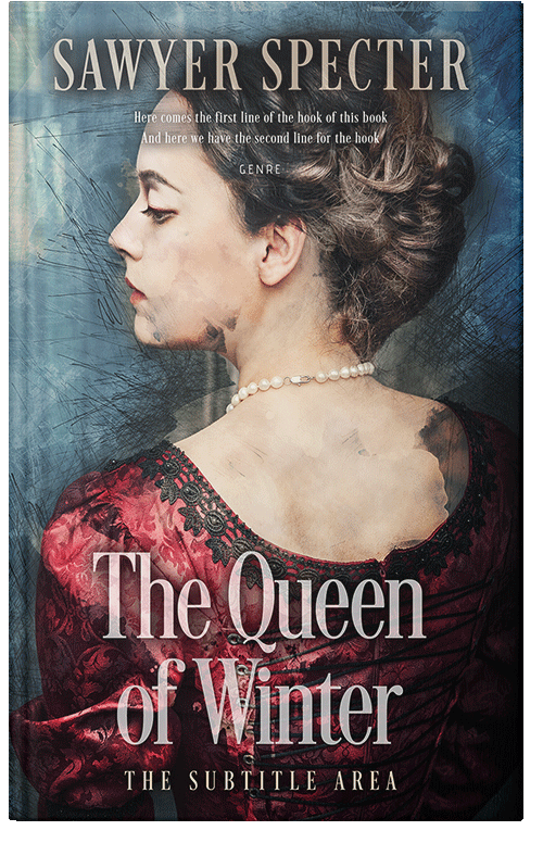 Front view of Cavern Pink #7724 - Premade Mystery & Thriller & Suspense Book Cover