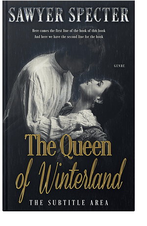 Pre Made Book Cover Bison Hide