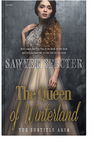 Pre Made Book Cover Ship Gray