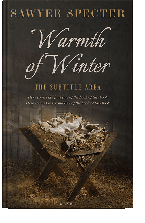 Front view of Oil #7742 - Premade Religion & Spirituality Book Cover