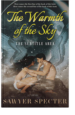 Pre Made Book Cover Outer Space