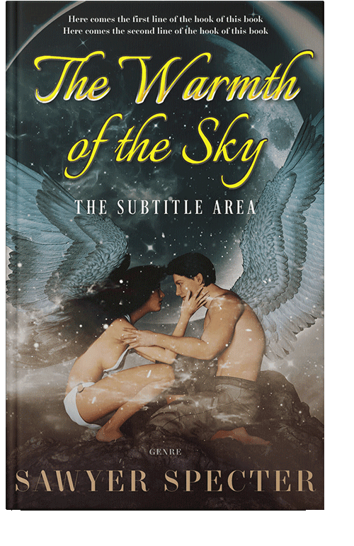 Front view of Outer Space #7743 - Premade Romance Book Cover