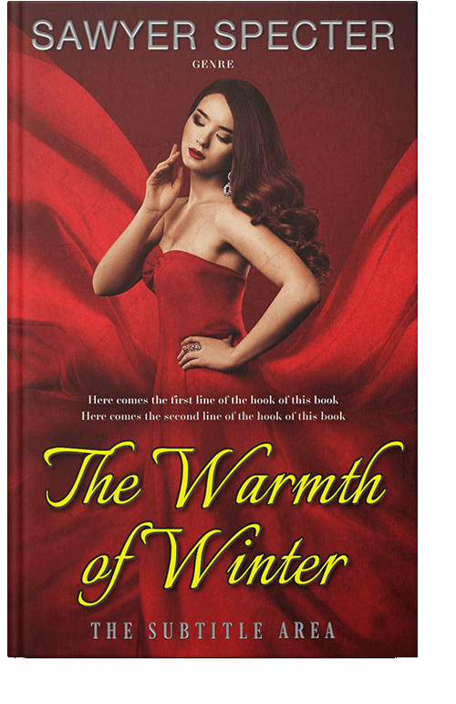 Front view of Persian Plum #7748 - Premade Romance Book Cover