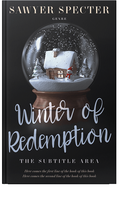 Front view of Thunder #7753 - Premade Romance Book Cover