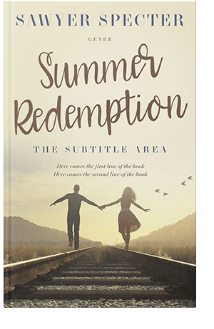 Pre Made Book Cover Wheatfield