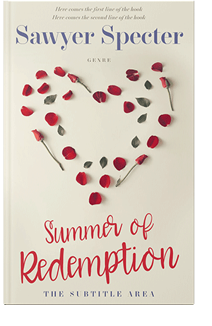 Pre Made Book Cover White Rock