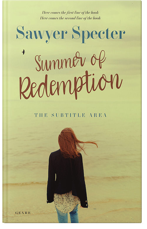 Front view of Winter Hazel #7761 - Premade Teen & Young Adult Book Cover