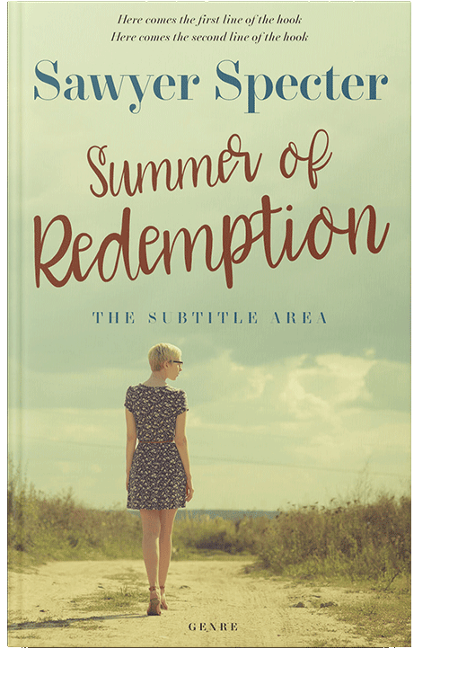 Front view of Winter Hazel #7762 - Premade Romance Book Cover