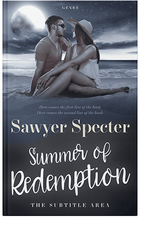 Pre Made Book Cover Bright Gray