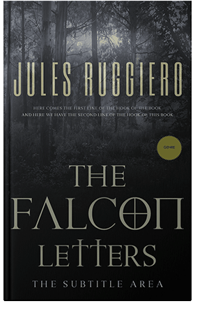 Pre Made Book Cover Woodsmoke