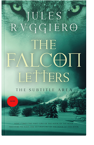 Pre Made Book Cover Ocean Green