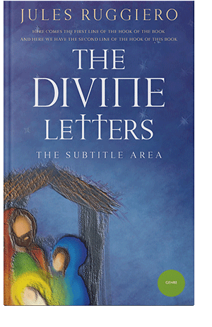 Pre Made Book Cover Chambray