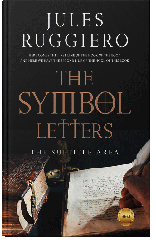 Front view of Premade Religion & Spirituality Book Cover - Rodeo Dust