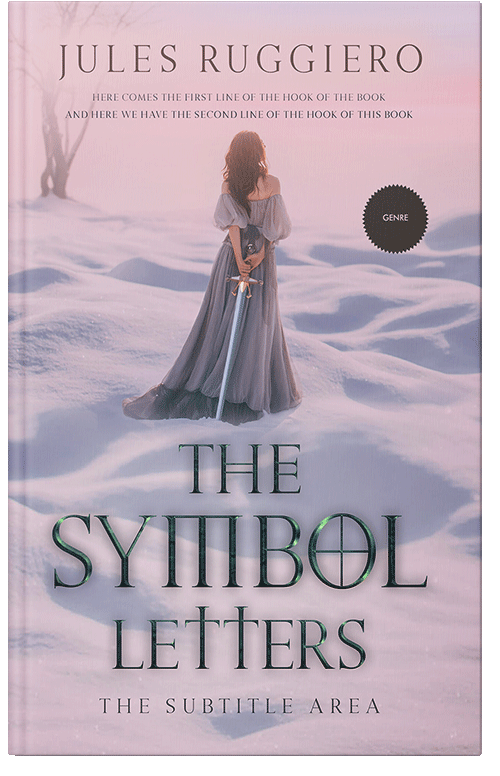 Front view of Premade Fantasy Book Cover - Maverick