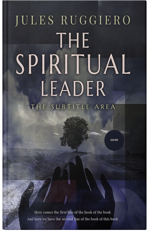 Front view of Charade #7807 - Premade Religion & Spirituality Book Cover