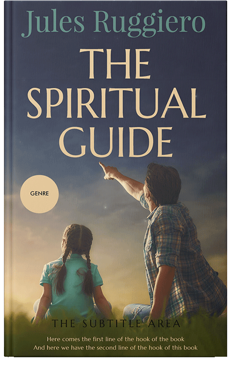 Front view of Outer Space #7812 - Premade Family & Parenting Book Cover