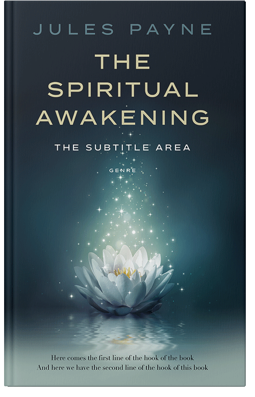 Front view of Premade Religion & Spirituality Book Cover - Firefly