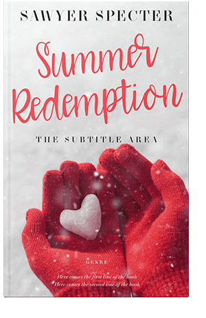 Pre Made Book Cover Brick Red