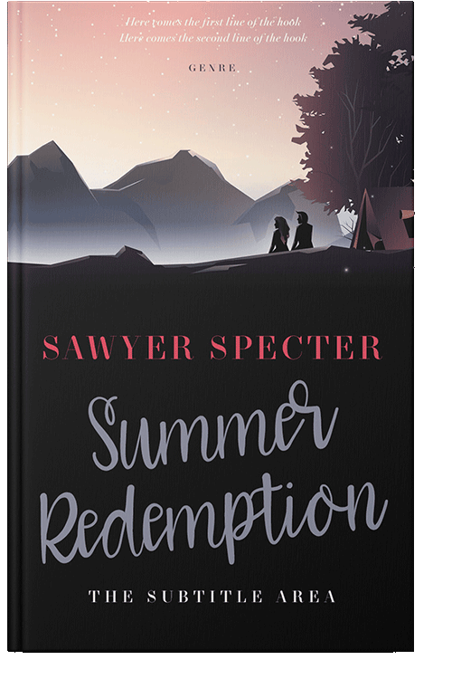 Front view of Baltic Sea #7838 - Premade Romance Book Cover