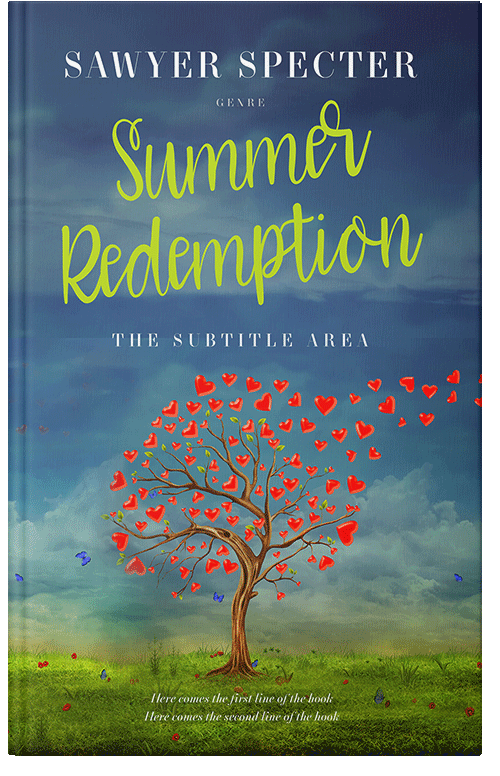 Front view of Bismark #7840 - Premade Romance Book Cover