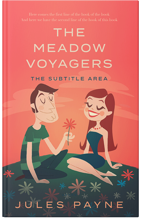 Front view of Premade Romance Book Cover - Limed Spruce