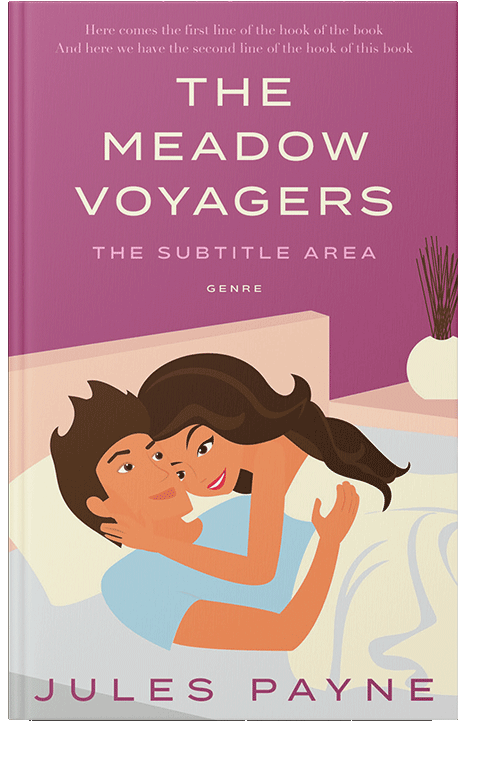 Front view of Contessa #7842 - Premade Erotica Book Cover