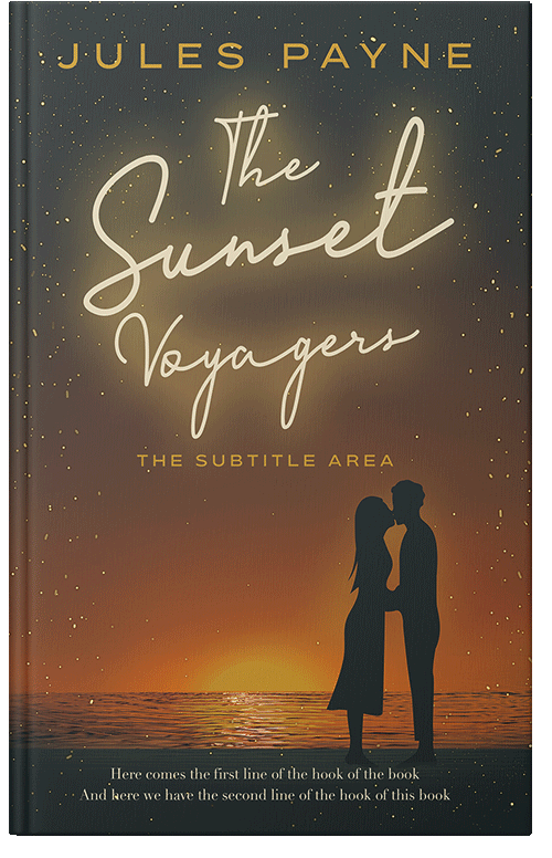 Front view of Premade Romance Book Cover - Shingle Fawn