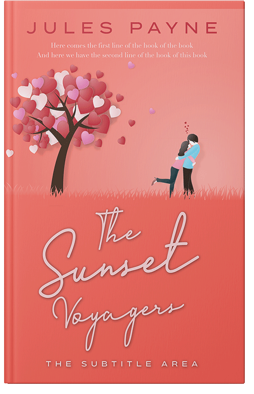 Front view of Premade Romance Book Cover - Froly