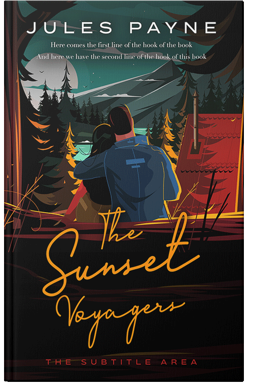 Front view of Premade Romance Book Cover - Bunker