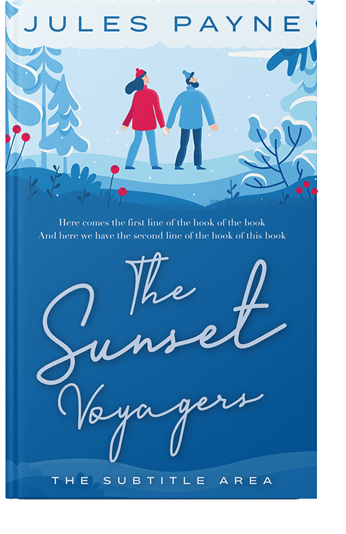 Front view of Link Water #7855 - Premade Romance Book Cover