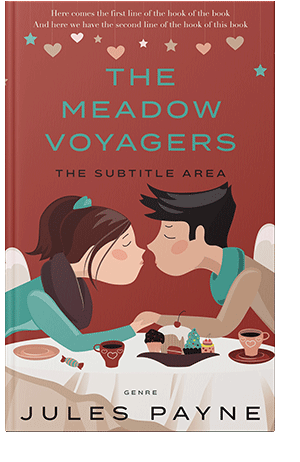 Pre Made Book Cover Stiletto