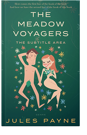 Pre Made Book Cover Eden